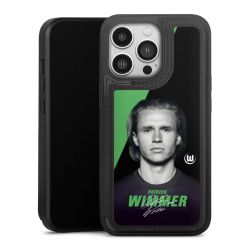 Snap Wallet Case schwarz