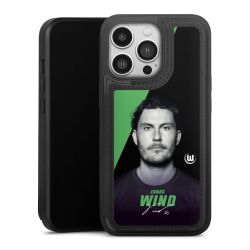 Snap Wallet Case schwarz