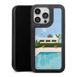 Snap Wallet Case schwarz