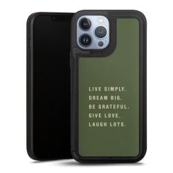 Snap Wallet Case schwarz