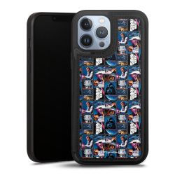 Snap Wallet Case schwarz