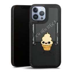 Snap Wallet Case schwarz