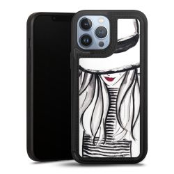 Snap Wallet Case schwarz