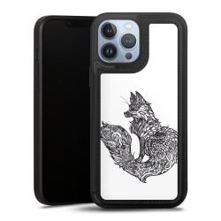 Snap Wallet Case schwarz