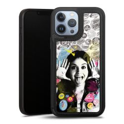 Snap Wallet Case schwarz