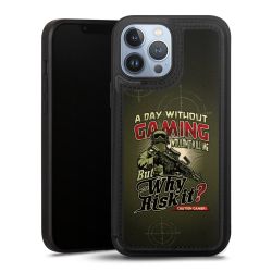 Snap Wallet Case schwarz