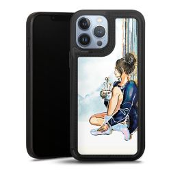 Snap Wallet Case schwarz