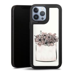 Snap Wallet Case schwarz