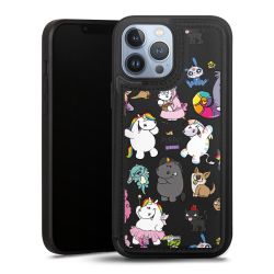 Snap Wallet Case schwarz