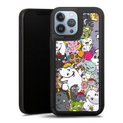 Snap Wallet Case schwarz