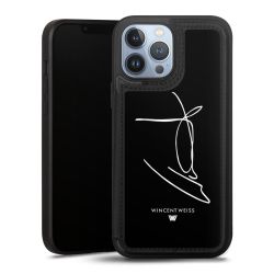 Snap Wallet Case schwarz