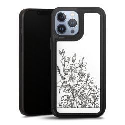 Snap Wallet Case schwarz