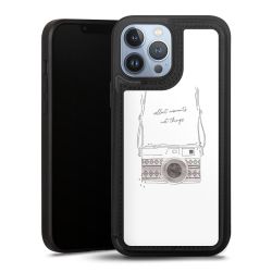 Snap Wallet Case schwarz