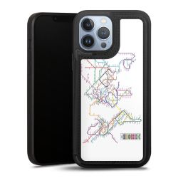 Snap Wallet Case schwarz