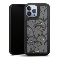 Snap Wallet Case schwarz