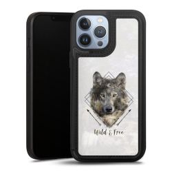 Snap Wallet Case schwarz