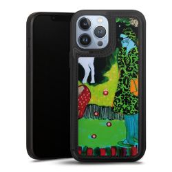 Snap Wallet Case schwarz