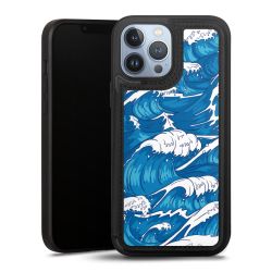 Snap Wallet Case schwarz