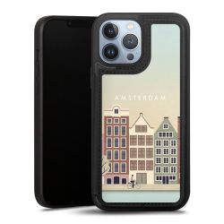 Snap Wallet Case schwarz