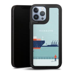 Snap Wallet Case schwarz