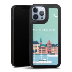 Snap Wallet Case schwarz