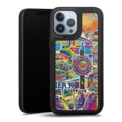 Snap Wallet Case schwarz