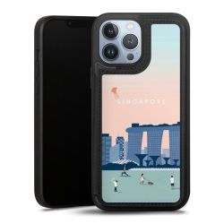 Snap Wallet Case schwarz