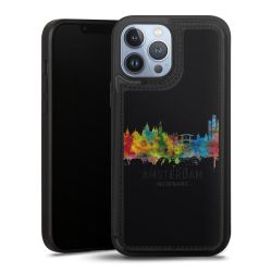 Snap Wallet Case schwarz