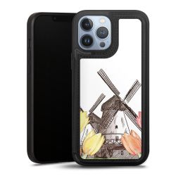 Snap Wallet Case schwarz