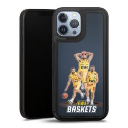 Snap Wallet Case schwarz