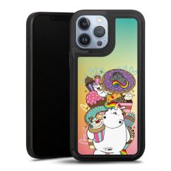 Snap Wallet Case schwarz