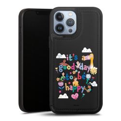 Snap Wallet Case schwarz