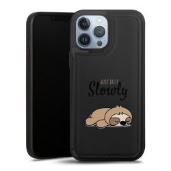 Snap Wallet Case schwarz