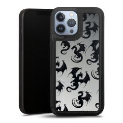 Snap Wallet Case schwarz