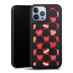 Snap Wallet Case schwarz