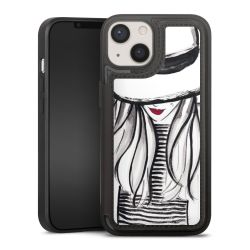 Snap Wallet Case schwarz