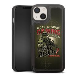 Snap Wallet Case schwarz