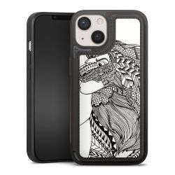 Snap Wallet Case schwarz