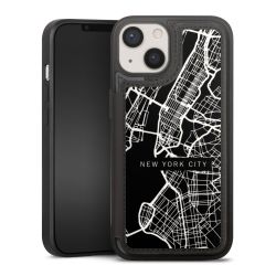 Snap Wallet Case schwarz