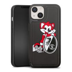 Snap Wallet Case schwarz