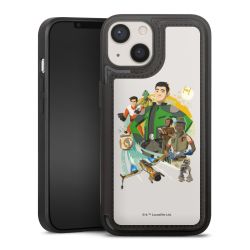 Snap Wallet Case schwarz