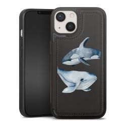 Snap Wallet Case schwarz