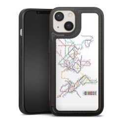 Snap Wallet Case schwarz