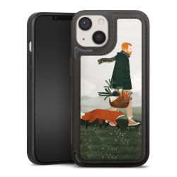 Snap Wallet Case schwarz