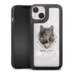 Snap Wallet Case schwarz