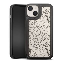 Snap Wallet Case schwarz