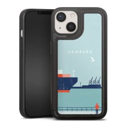 Snap Wallet Case schwarz