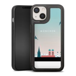 Snap Wallet Case schwarz