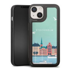 Snap Wallet Case schwarz