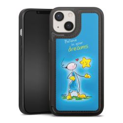 Snap Wallet Case schwarz